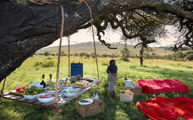 Stay 4, Pay 3 Nights at &Beyond Kleins Camp Serengeti National Park Tanzania